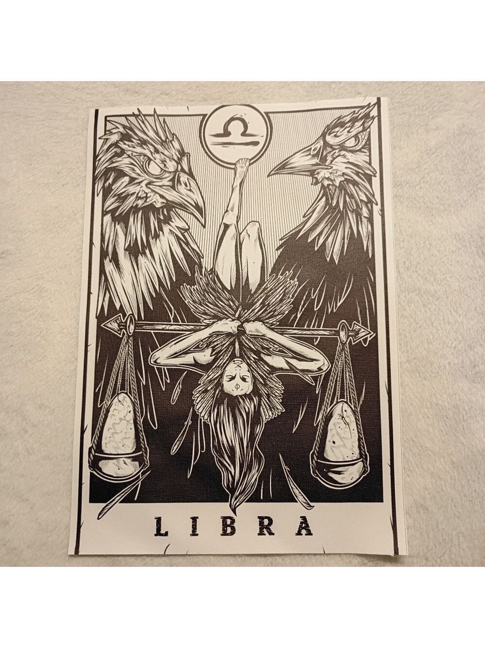 2/$10 Libra Canvas Art Print with Roosters